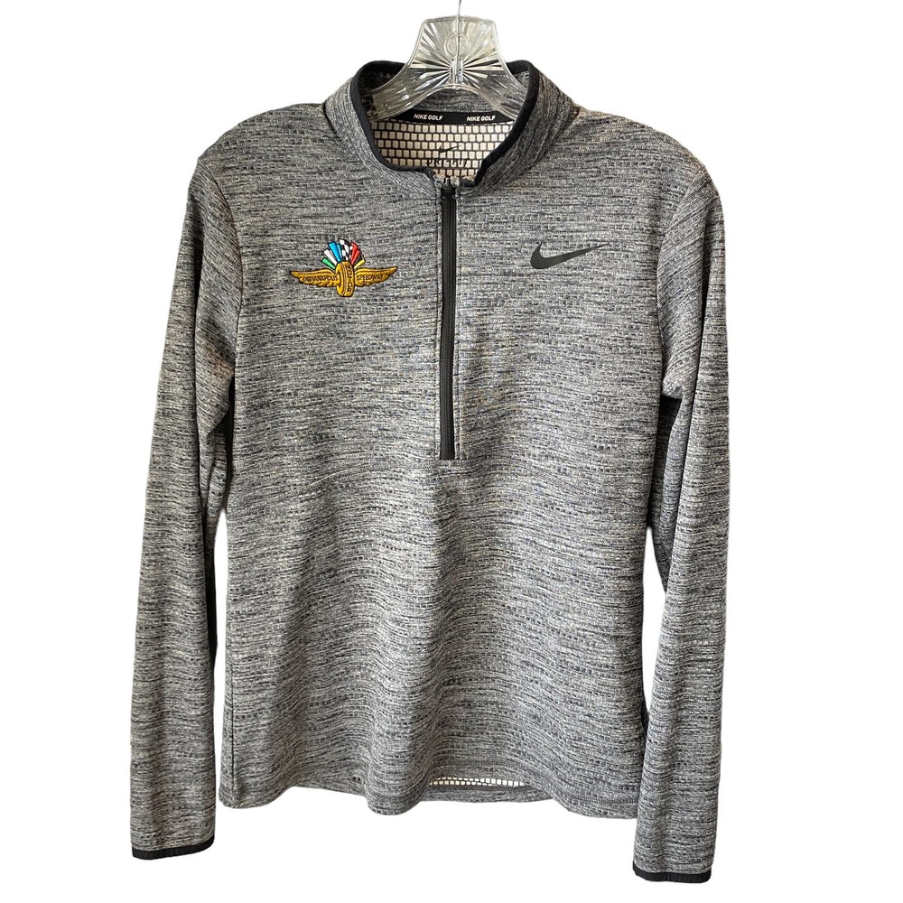 NIKE Golf Women's Size M Indianapolis Motor Speedway 1/2 Zip Pullover Embroidery